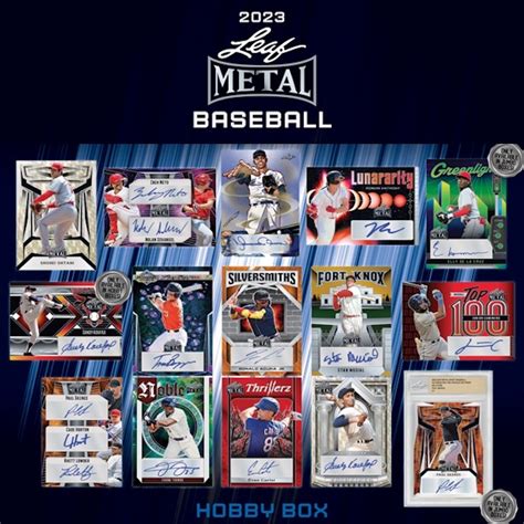 2023 leaf metal jumbo box|2023 leaf metal baseball cards.